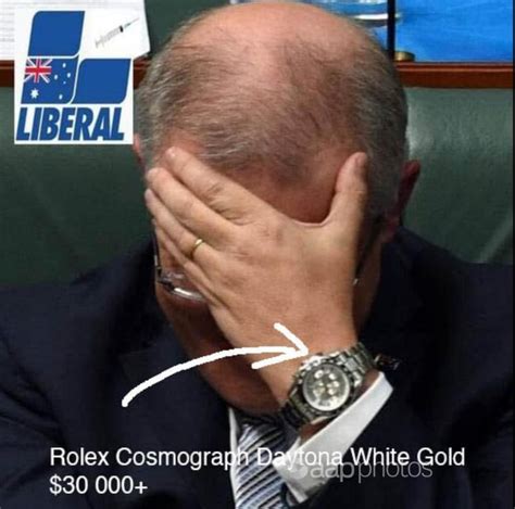 fake rolex australian politicians|Fury about the Australian Prime Minister’s “Rolex” .